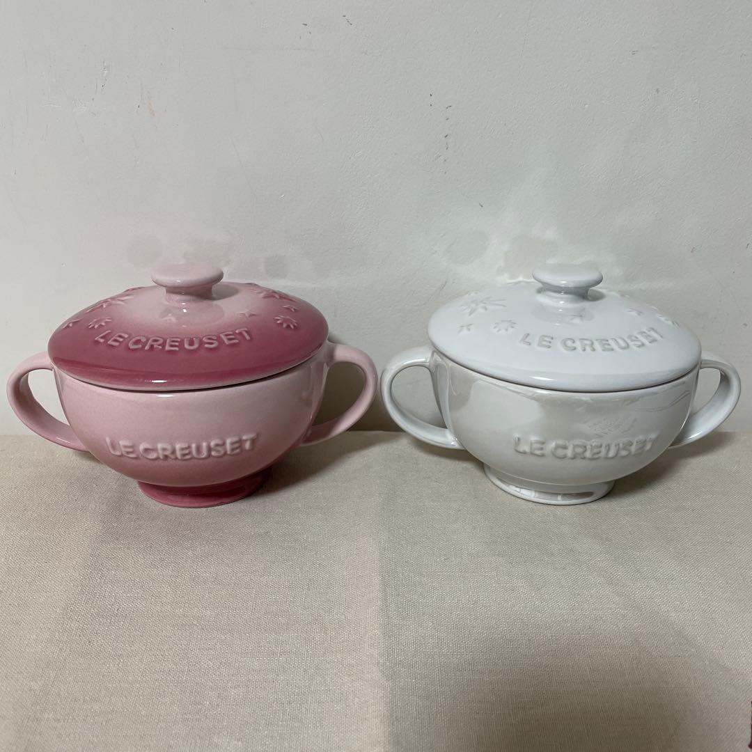 《未使用》ルクルーゼ スープボウル 2個セット