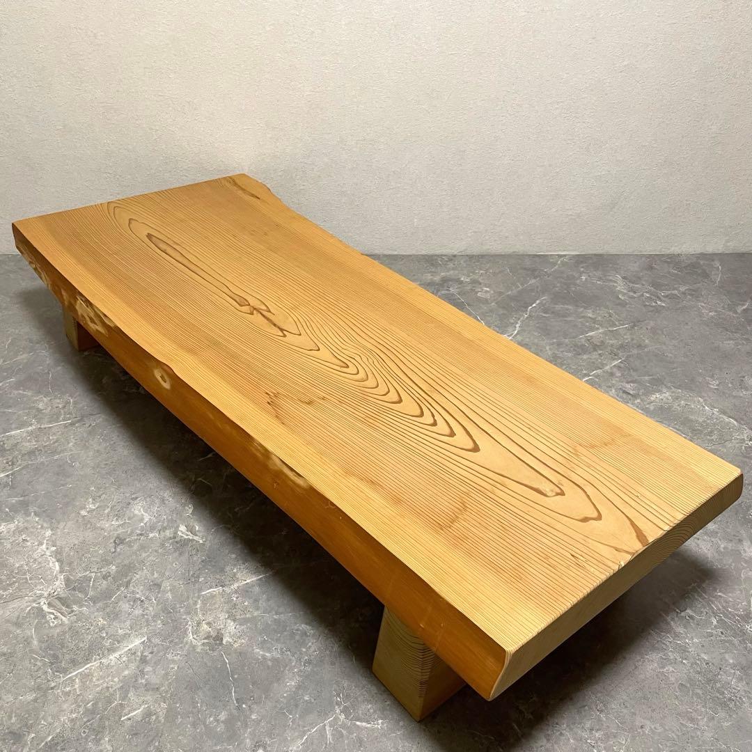 一枚板ローテーブル　座卓　ダイニングテーブル