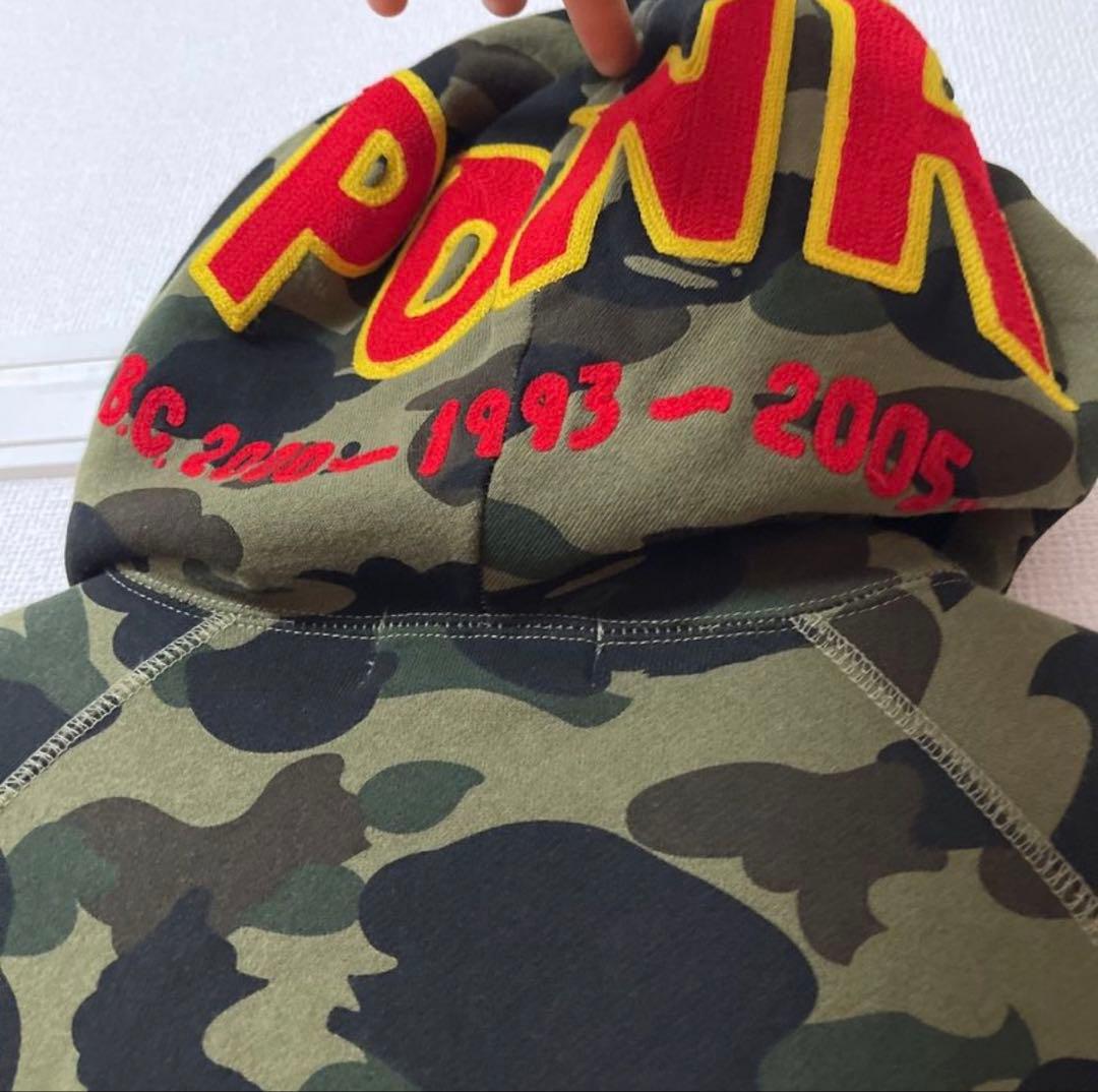 トップス A BATHING APE shark hoodie