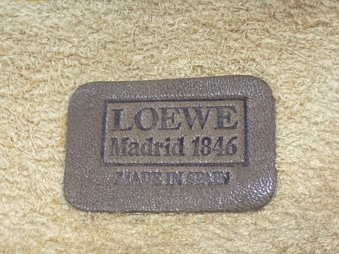 LOEWE ロエベ ミニボストンバッグ 旅行バッグ 保存袋付き
