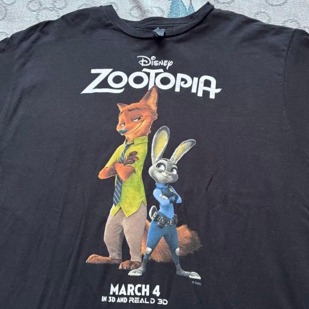 10s ズートピア　プロモ　Tシャツ　disney