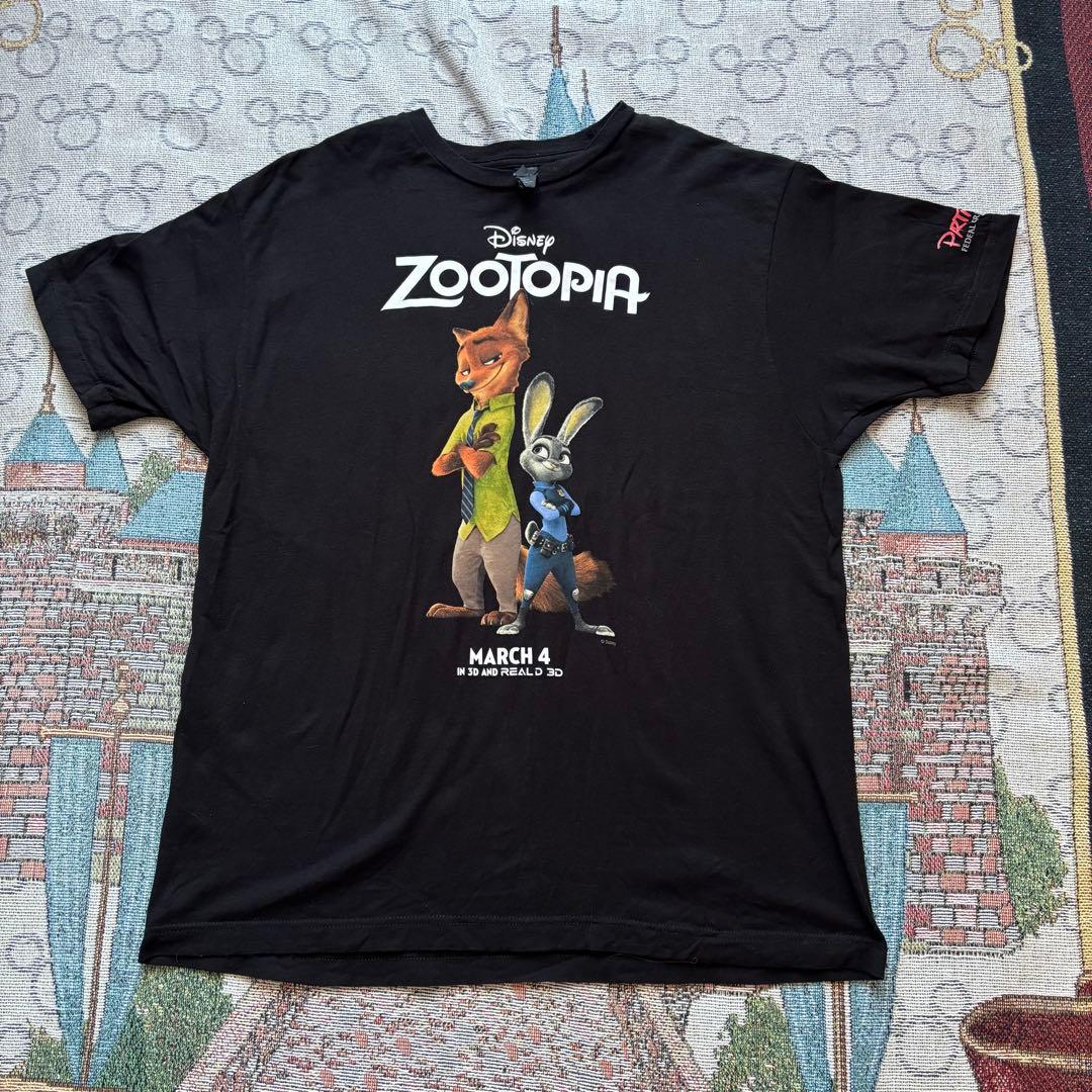 10s ズートピア　プロモ　Tシャツ　disney