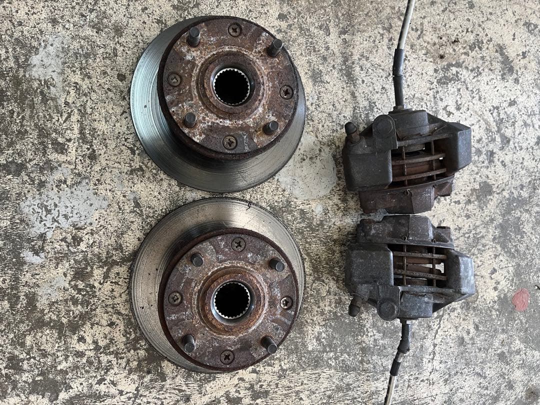 ローバーミニ　10インチキャリパーセット