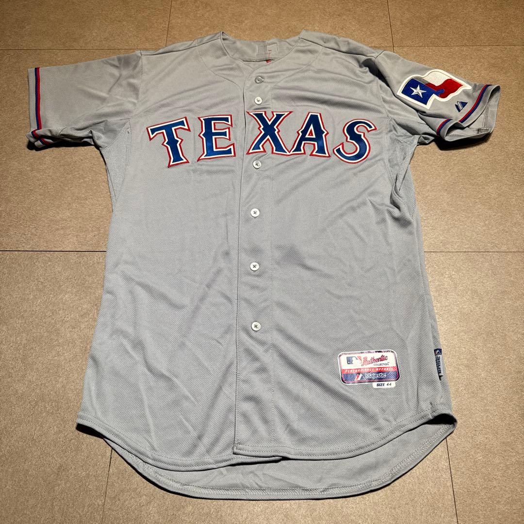 テキサス・レンジャーズ　ユニフォーム　ベースボールシャツ　野球　usa製