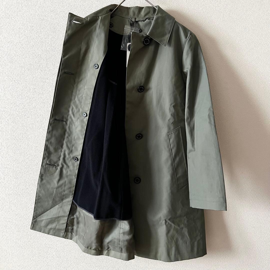 未使用品 トラディショナルウェザーウェア ステンカラーコート ライナー付 カーキ