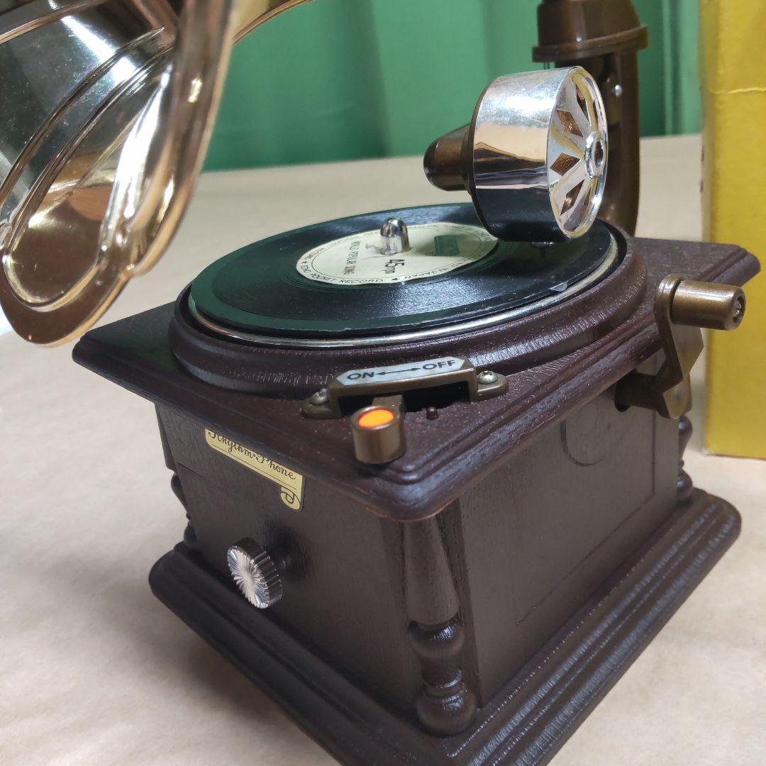 【ECHO】ゆめのオルゴール　ラッパ型蓄音機オルゴール　エリーゼのために