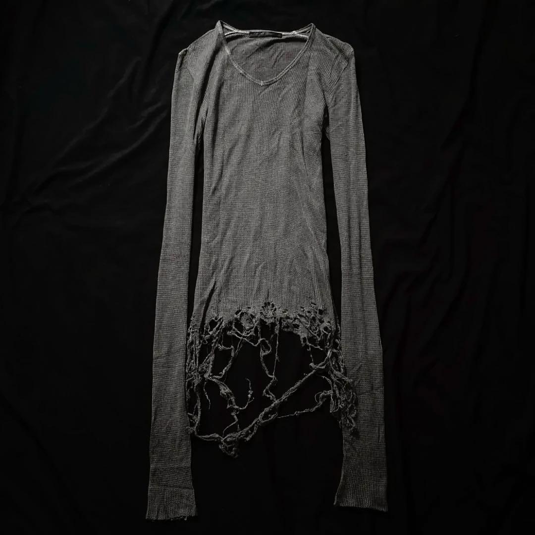トップス Julius damage long sleeve cutsew