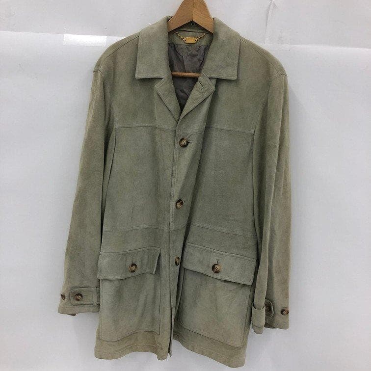 お買い得 高級感溢れる Brioni ブリオーニ スエードジャケット メンズ