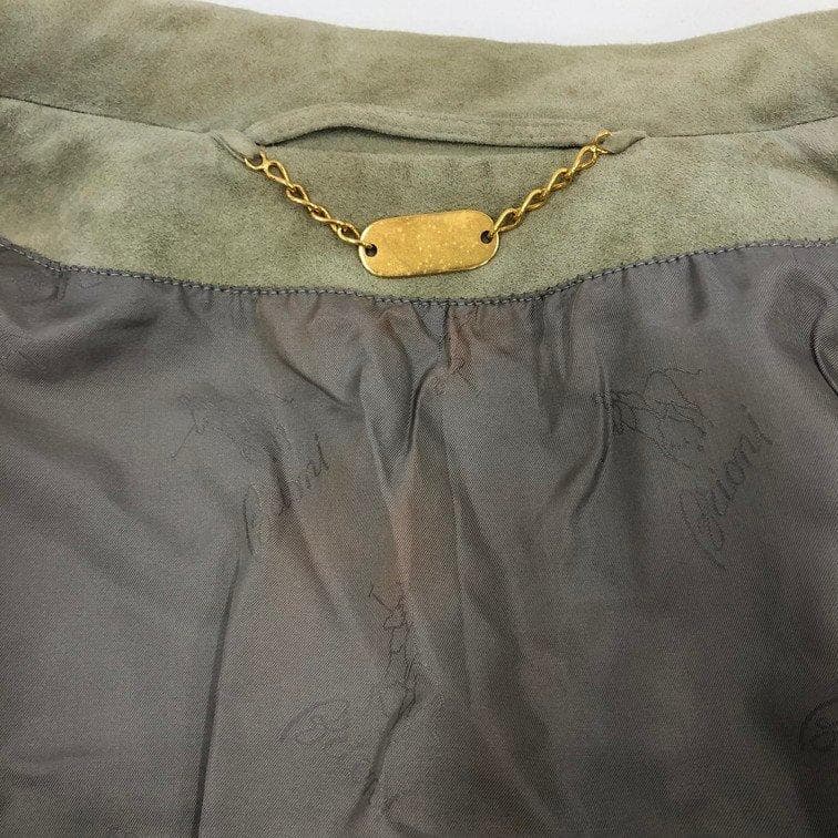 お買い得 高級感溢れる Brioni ブリオーニ スエードジャケット メンズ