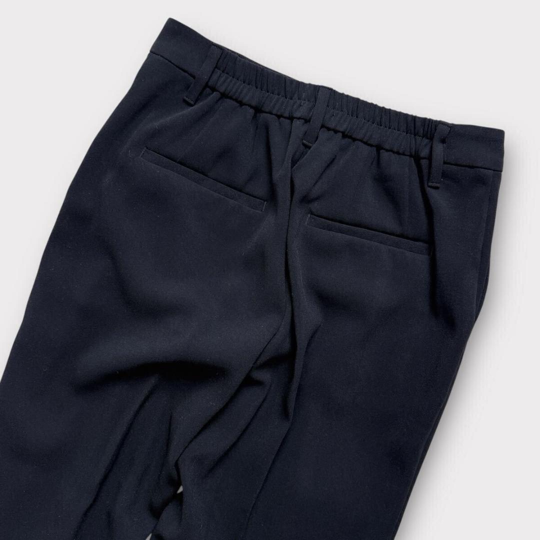 [美品] PLST セットアップ スーツ ノーカラー M ブラック フォーマル