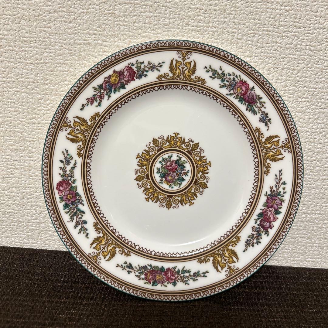 ウェッジウッド　コロンビア　エナメル　デザートプレート　17.5cm