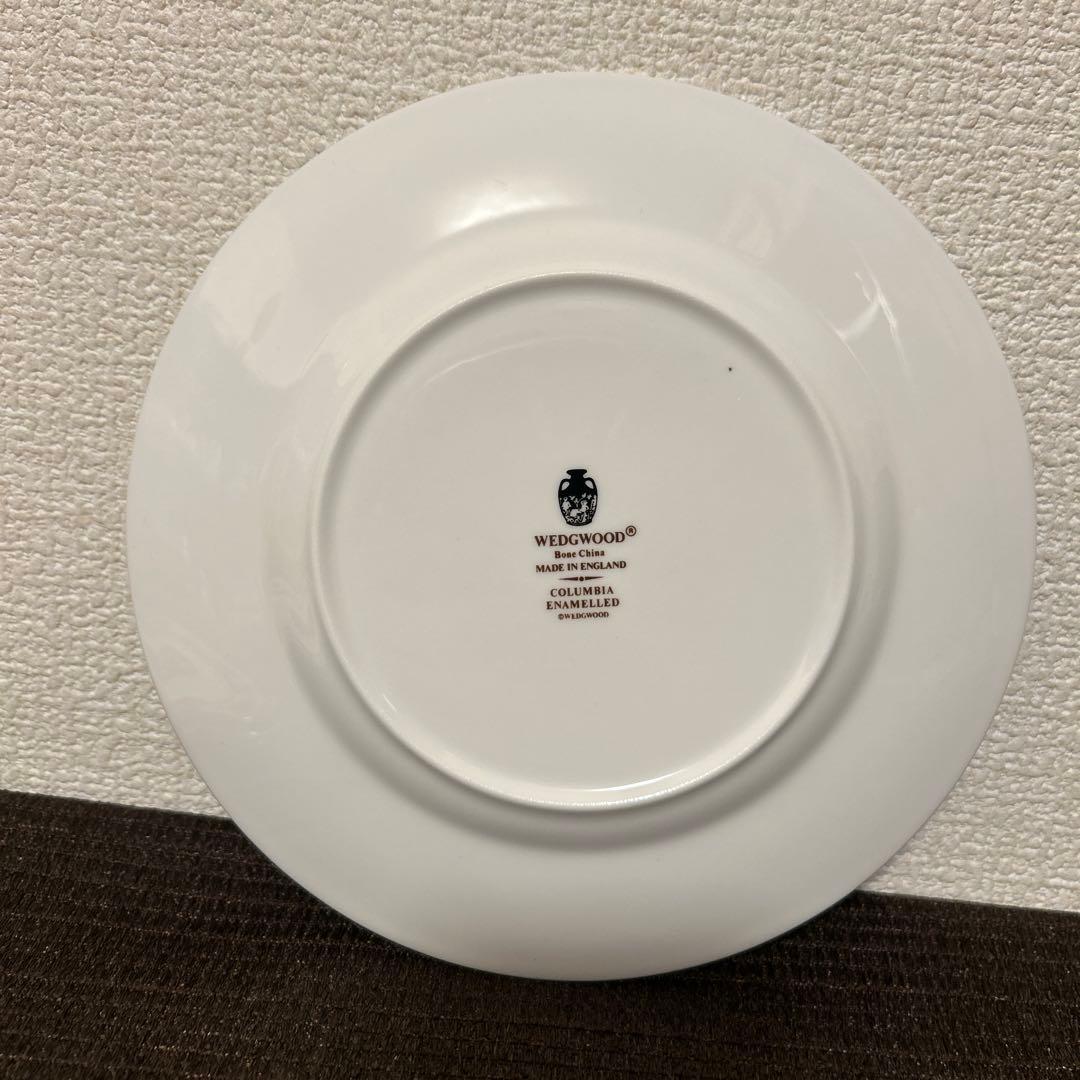 ウェッジウッド　コロンビア　エナメル　デザートプレート　17.5cm