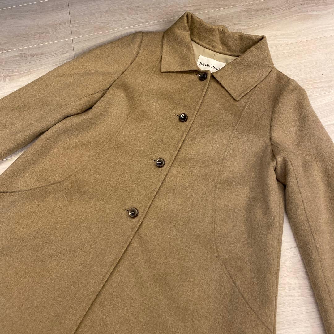 HANAE MORI ハナエモリ 森英恵 カシミヤ100%の高級コート