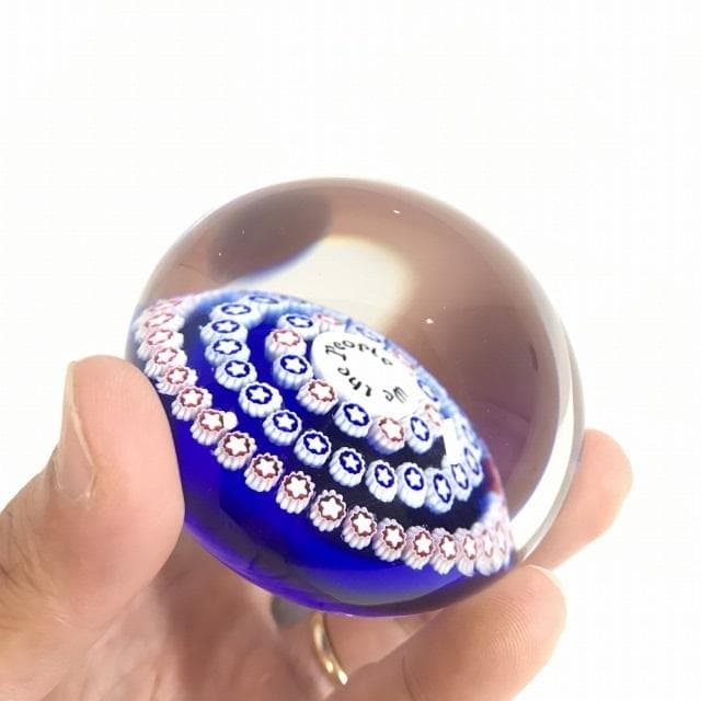 ③バカラ 1987 合衆国憲法制定200年記念 ペーパーウェイト