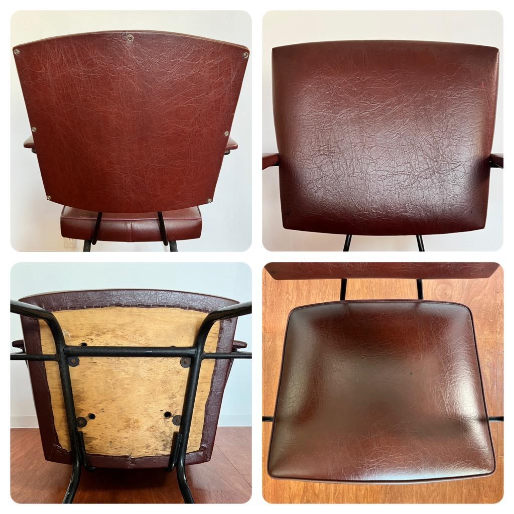 アームチェア　フランス　60年代　ラウンジチェア　ミッドセンチュリー　ビンテージ