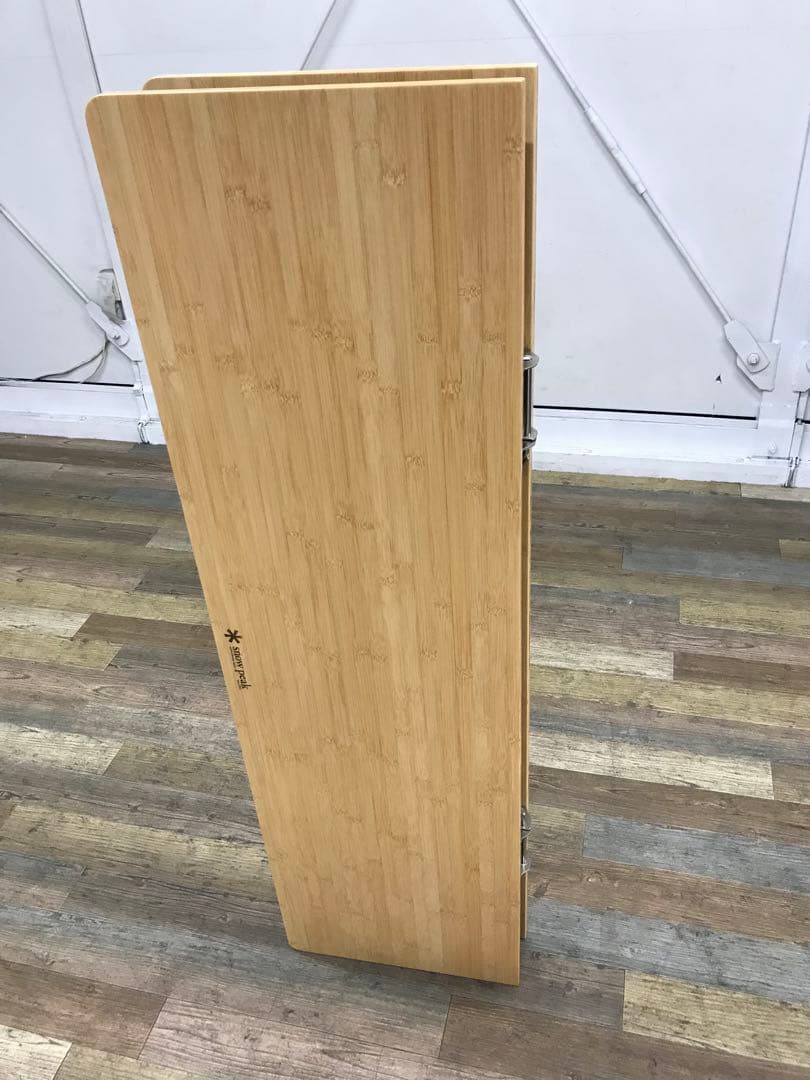 スノーピーク　ワンアクションテーブルロング　竹　 peak