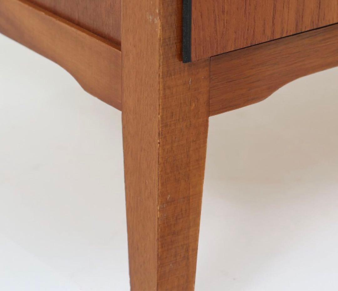 スウェーデン チーク×ビーチ材 チェスト 北欧家具 アンティーク インテリア