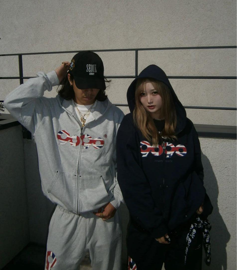 ウェア 9090 OG Logo Assort Zip Hoodie