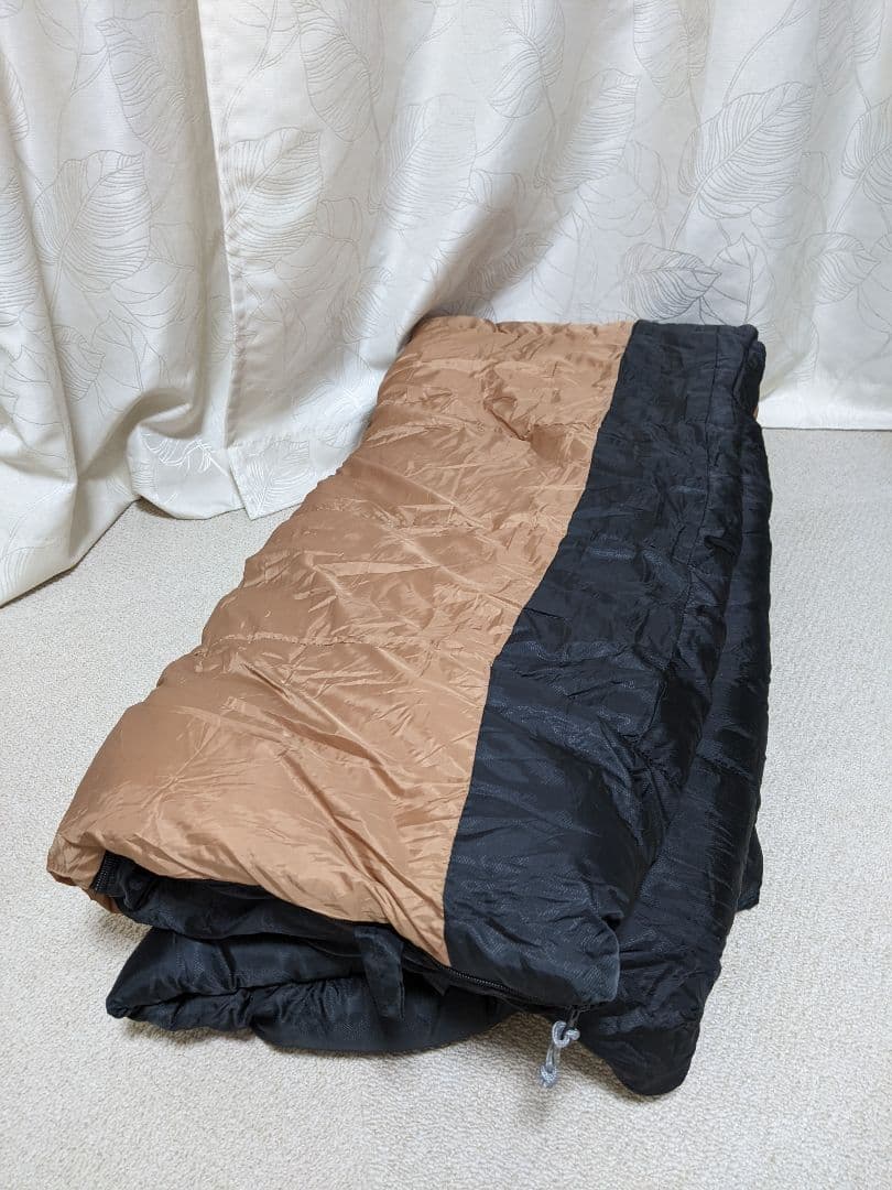 キャンプ ベアーズロック 冬用 寝袋 美品