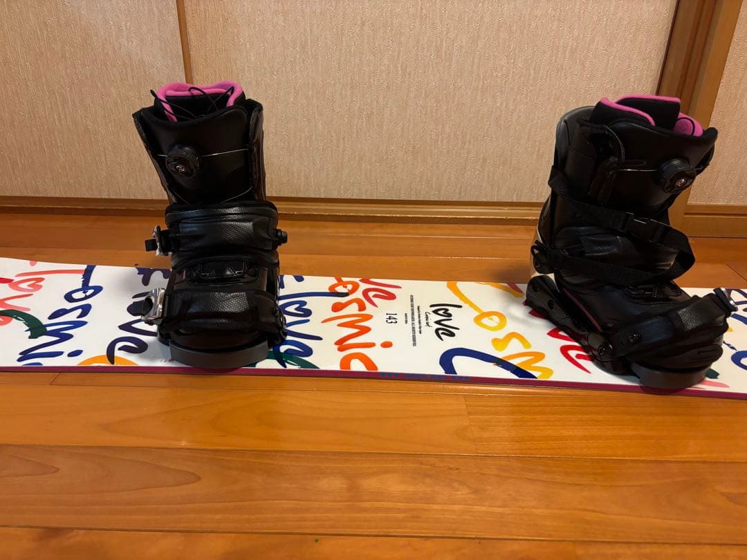 スノーボード3点セットレディース　143cm 初心者