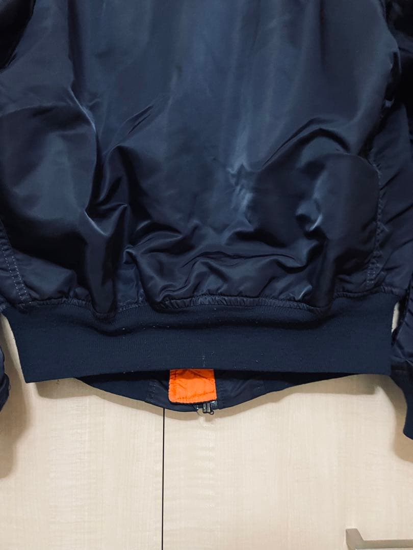 【値下】 ALPHA アルファ MA-1 フライトジャケット アメリカ製