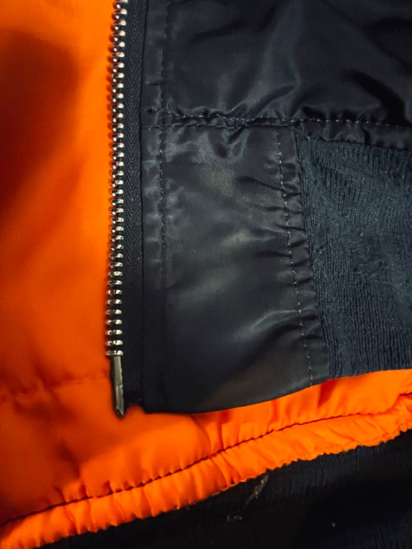 【値下】 ALPHA アルファ MA-1 フライトジャケット アメリカ製