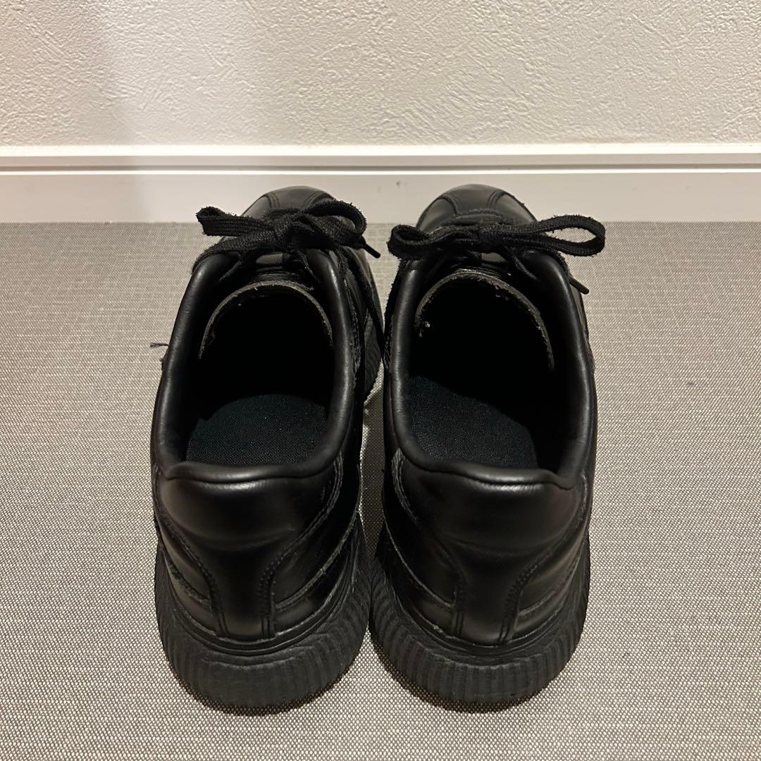 オニツカタイガー スニーカー 黒 ブラック 厚底 26.5 美品 使用感無し