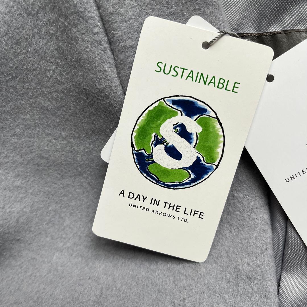 UNITED ARROWS LTD. グレー コート 38