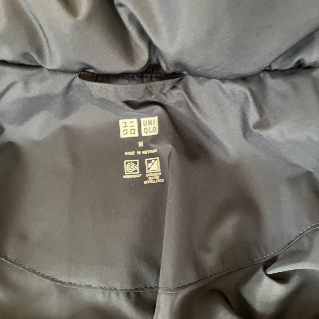 新品　タグ付き　今季　ユニクロ　シームレスダウンショートコート　M