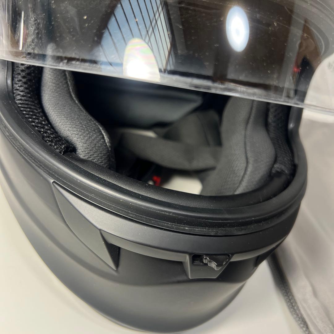 美品★OGKカブト KAMUI-2 マットブラック Lサイズ(59-60) 袋付