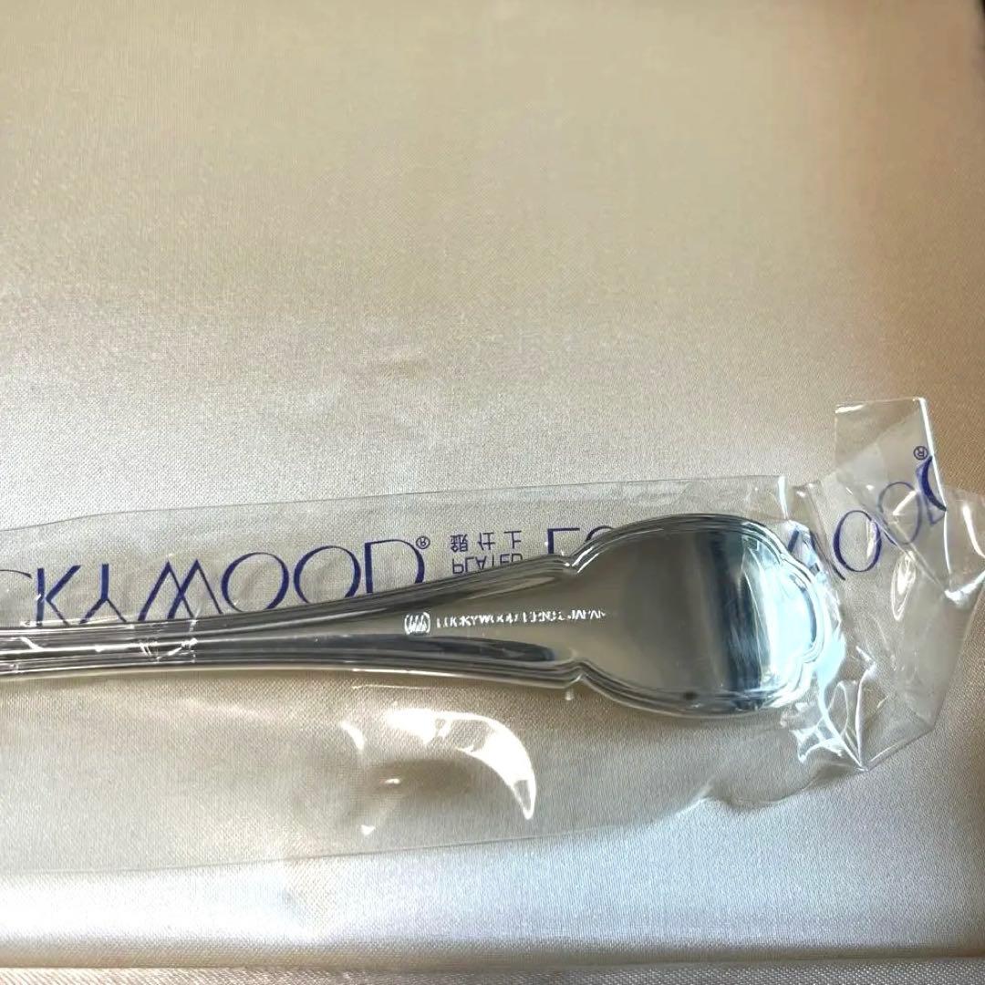 LUCKY WOOD カトラリー５客用 25本　ステンレス シルバーレーク