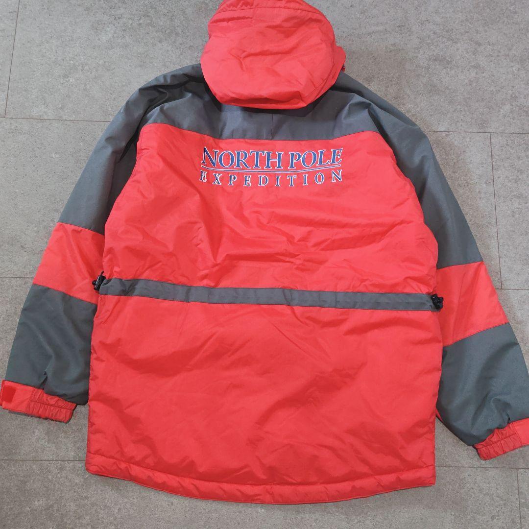 【Red Fox】希少 防寒ジャンパー NORTH POLE ブルゾンフード厚手