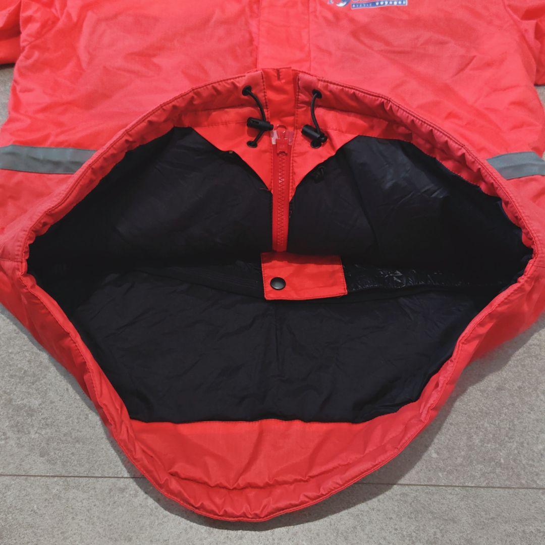 【Red Fox】希少 防寒ジャンパー NORTH POLE ブルゾンフード厚手