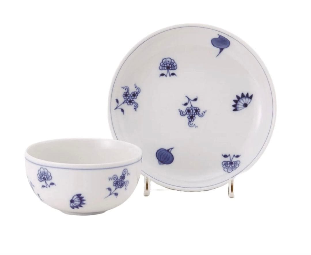 マイセン 散らしブルーオニオン＊日本オリジナル 茶器 80A073/24634