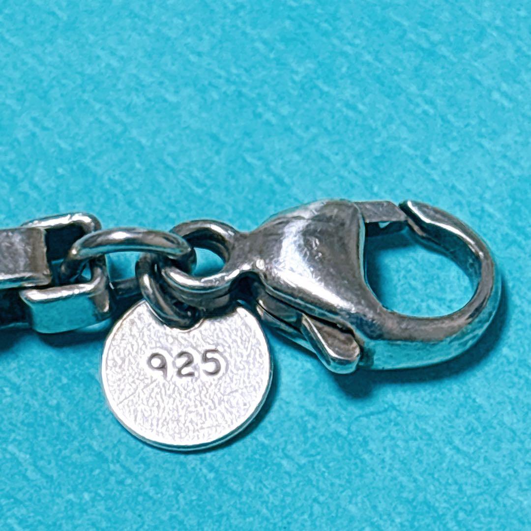 【美品】19.7cmTiffanyティファニー ベネチアン ブレスレット 925