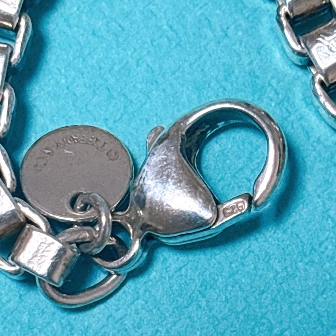 【美品】19.7cmTiffanyティファニー ベネチアン ブレスレット 925
