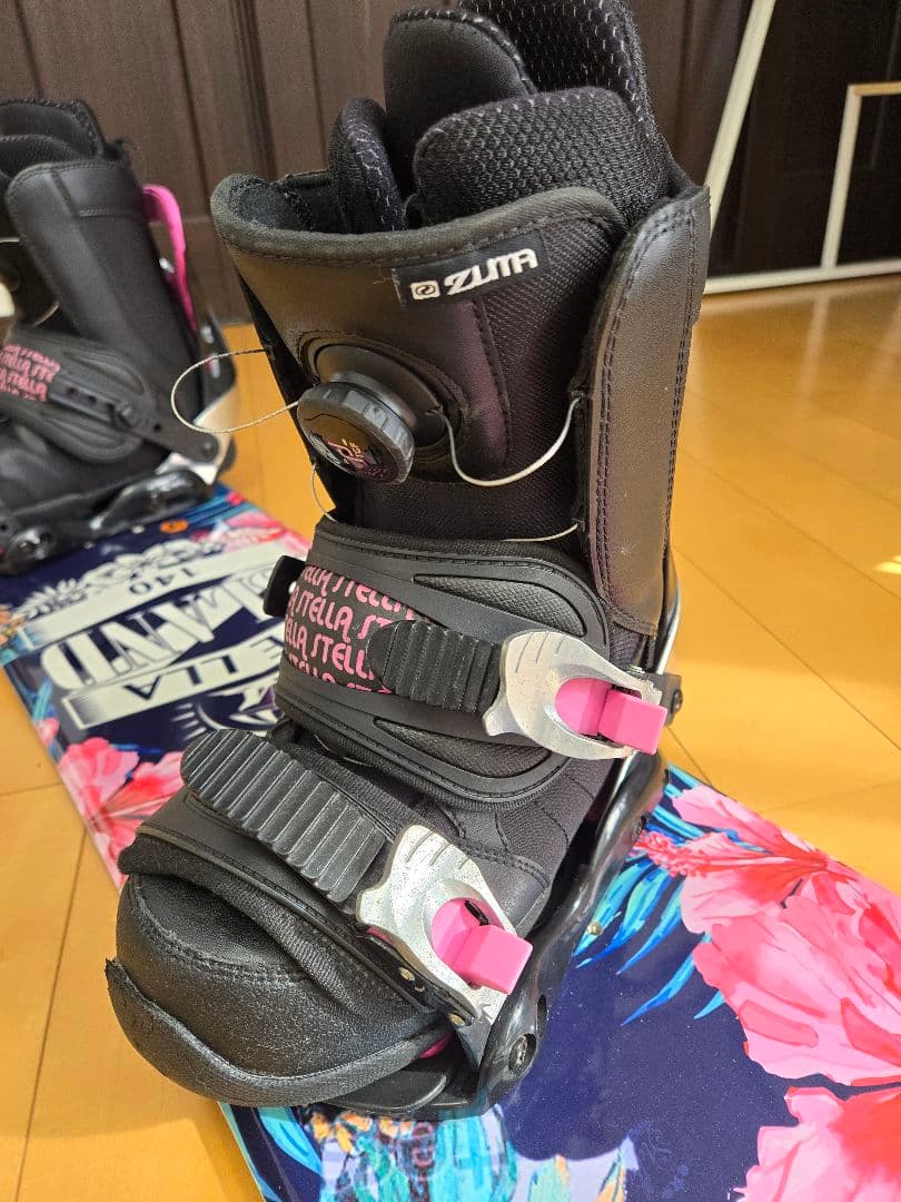 STELLA 140+バイン + BOAブーツZUMA 24.0cm　ケース