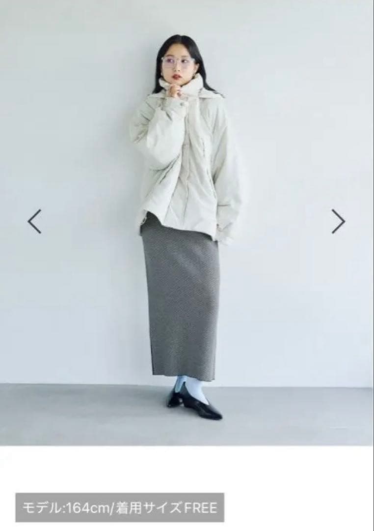 さぁ様　lepsim エアーサーマル2WAYコート