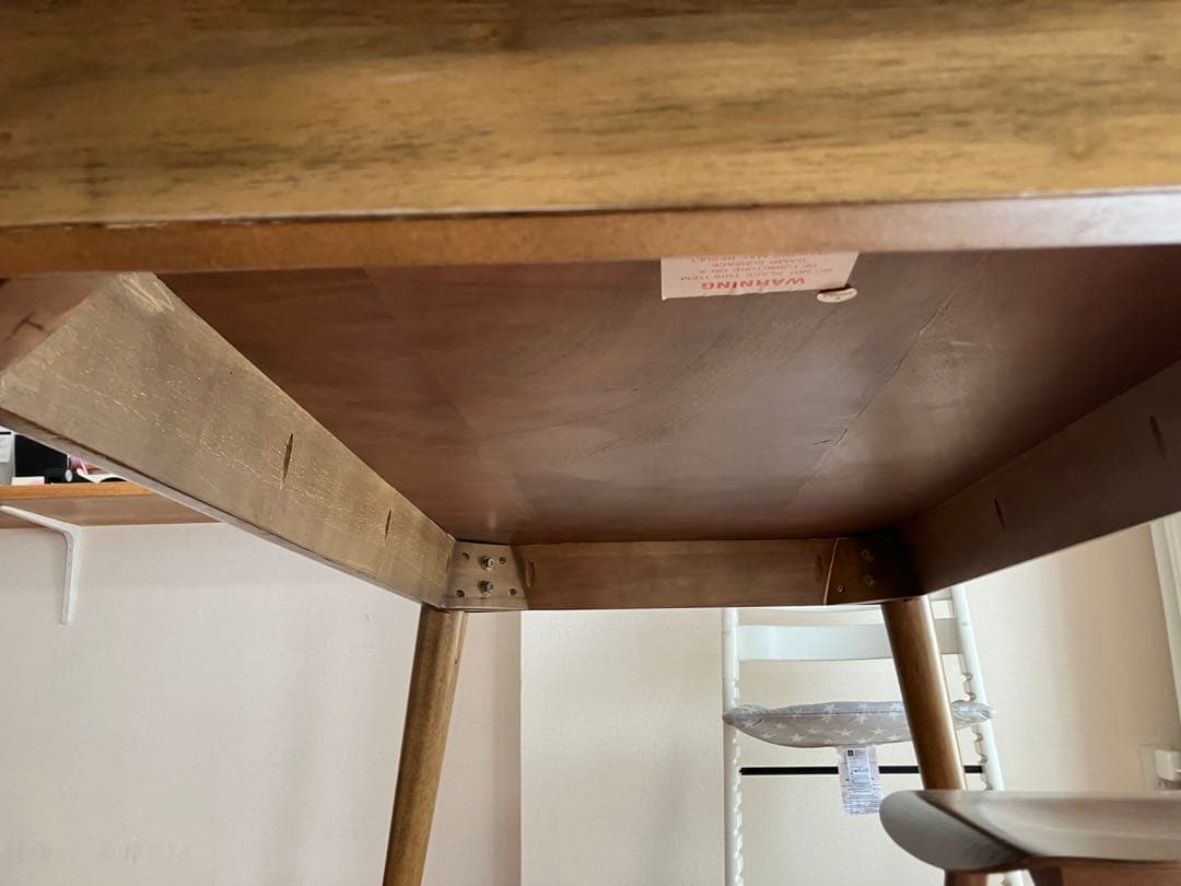 2月15日まで⭐️NOCE ブラウン木製ダイニングテーブル ウォールナット