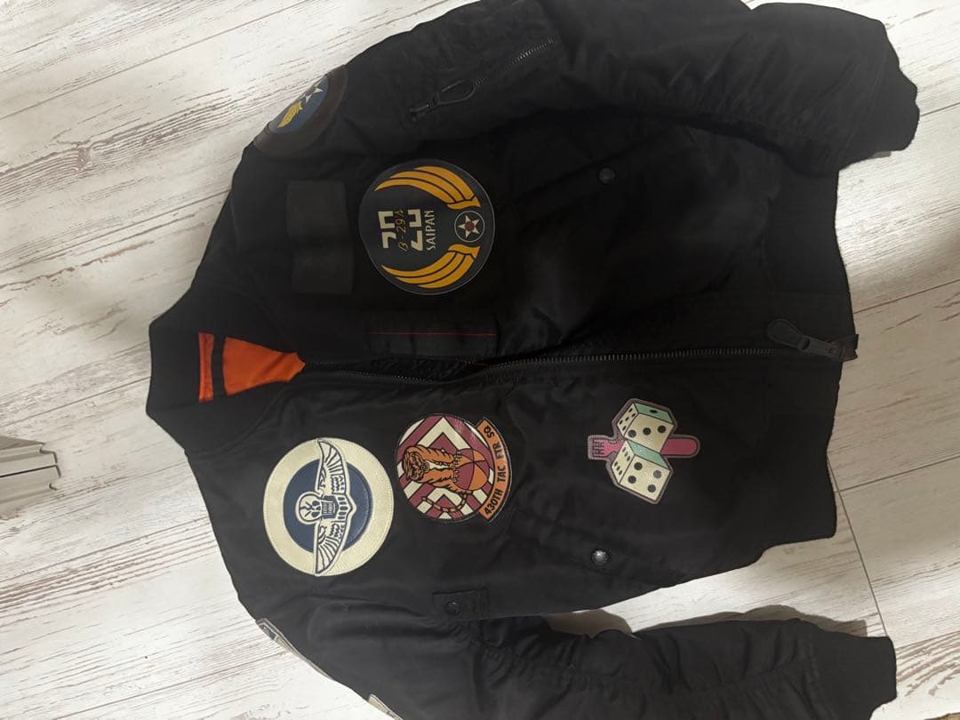 AVIREX B-29 SAIPAN ブラック MA-1ジャケット