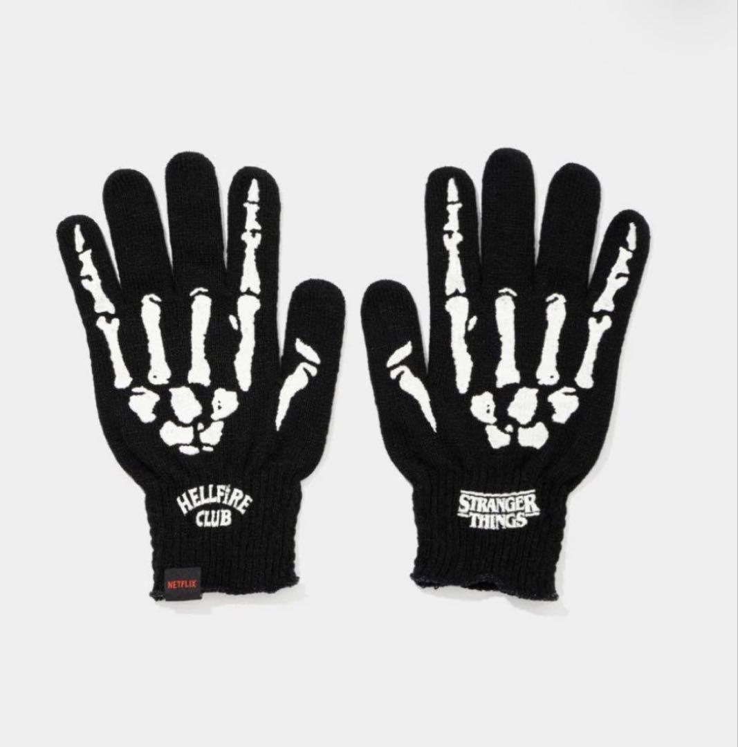 Stranger Things HELLFIRE CLUB 手袋　ストシン
