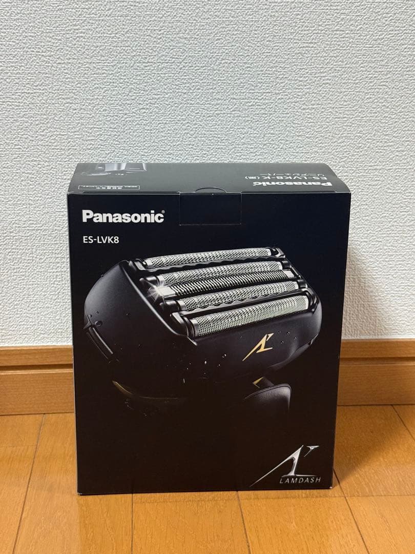 【保証書在中】Panasonic メンズ電気シェーバー ES-LVK8-K黒