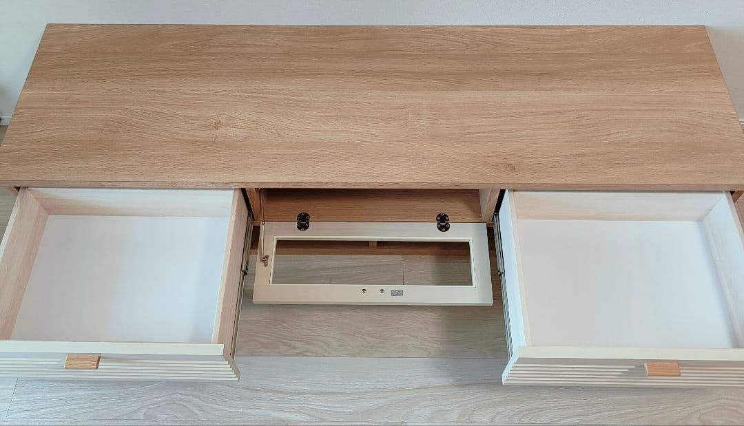 【美品・希少】Francfranc FE 160 テレビボード（ナチュラル）