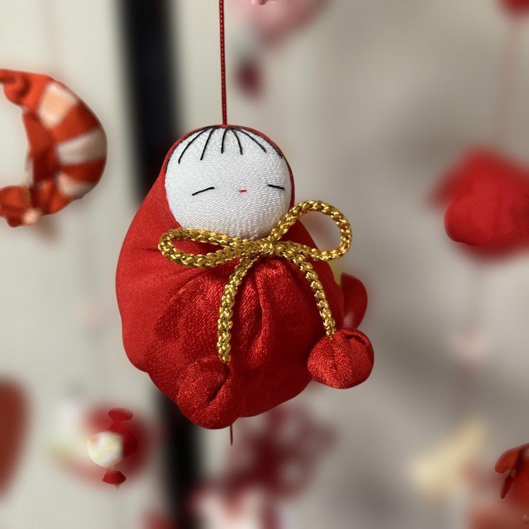 618 cyaro　吊るし雛　吊るし飾り