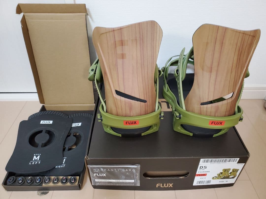 FLUX DS カスタム　カント　美品　スノーボード　バインディング