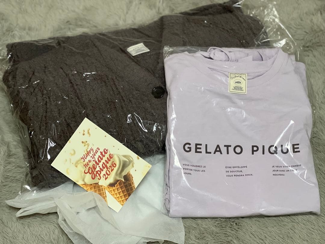 完売　新品　福袋B GELATO PIQUE ジェラートピケ　ラベンダー　限定
