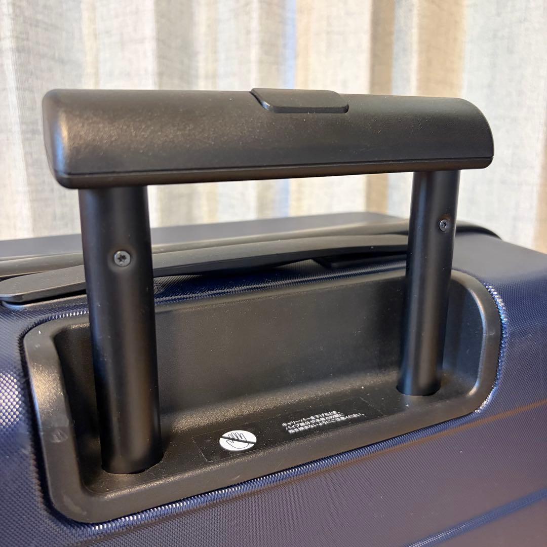 無印　キャリー　ケース　4輪 ネイビー