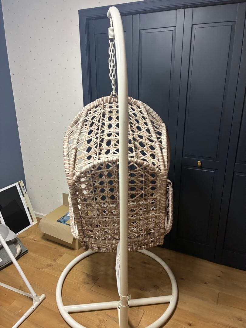 浮遊感が気持ちいい吊り下げ式のハンギングチェア【トト-THOTO-】 ゆりかご