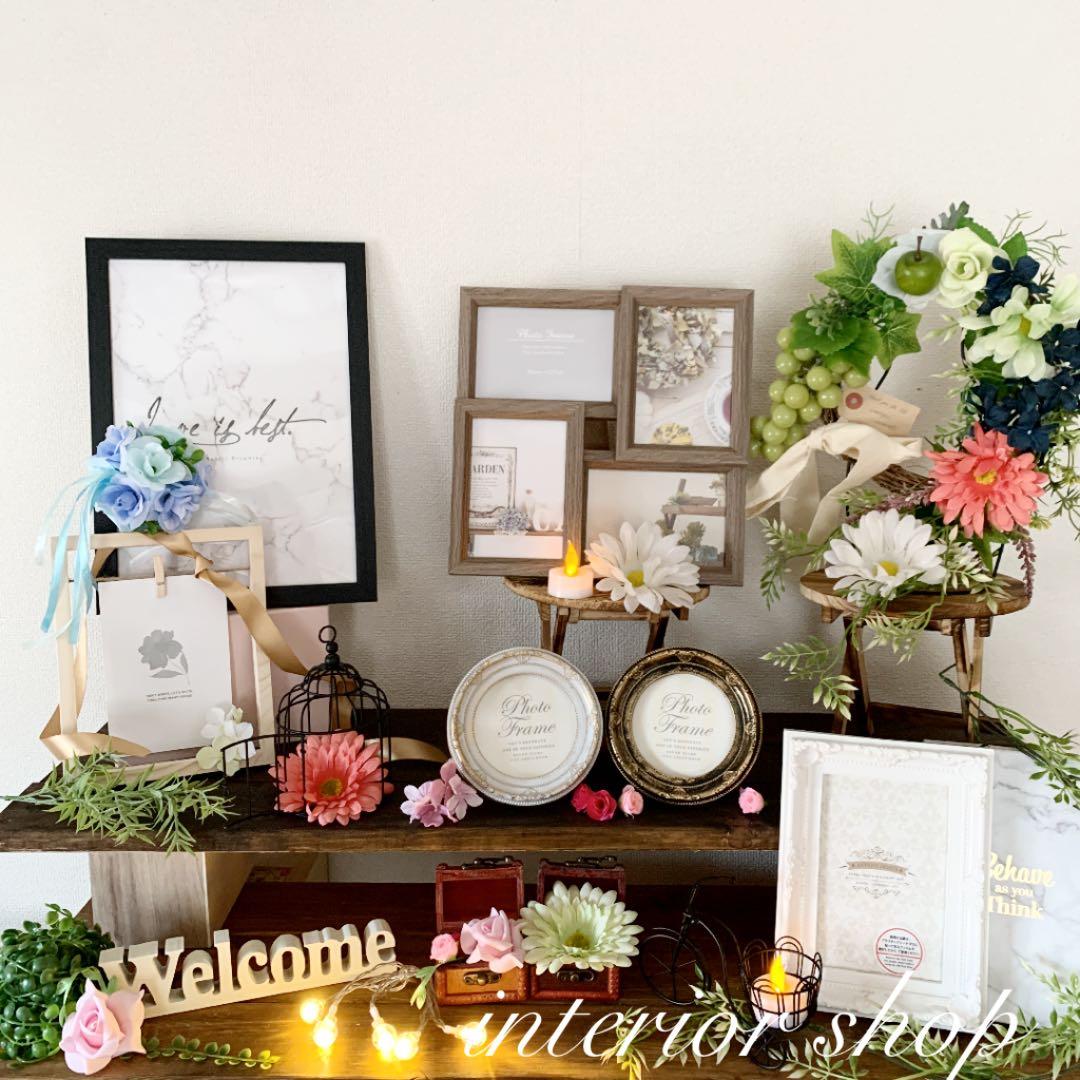 mum様⭐︎確認用　ウェディング　ウェルカムスペース　フラワーリース付き