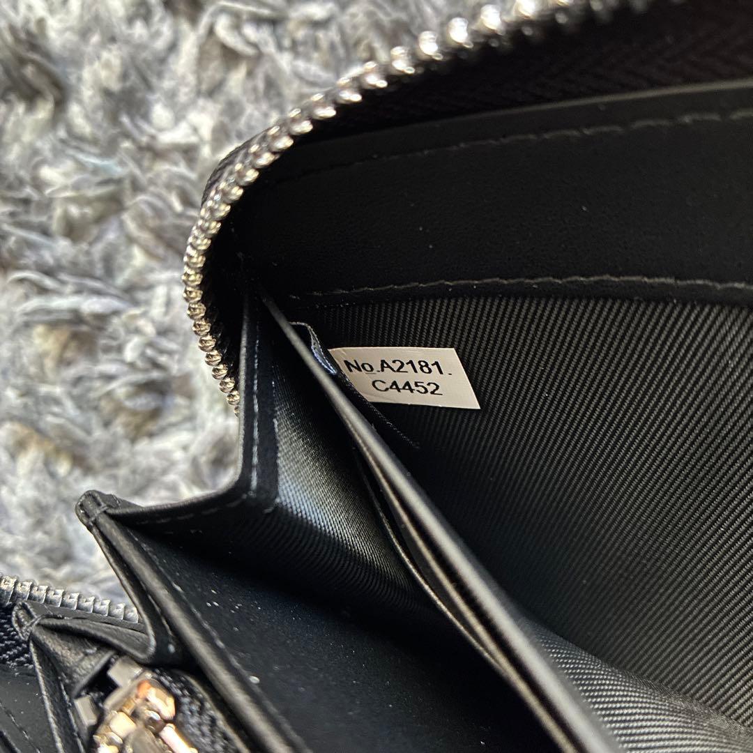 COACH コーチ 長財布　黒　ブラック　シグネチャー　新品未使用　ストラップ